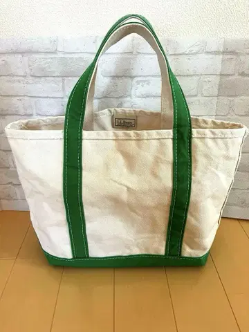L.L.Bean 새상품 그린 빈티지 보트 앤 토트 미디엄
