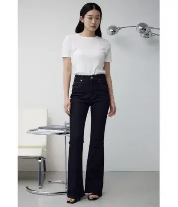 AZUL by moussy 플레어 데님