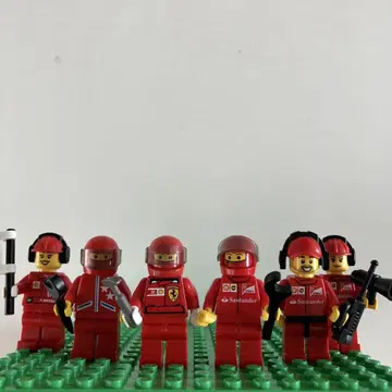 LEGO 레이서 스태프 페라리 미니 피규어 정품