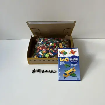 LaQ 중고 LaQ 1kg + 미니 휠, 샤프트, LaQ 도서