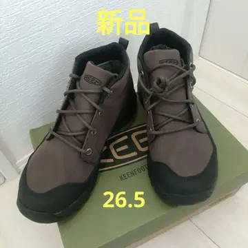 새상품 레어 KEEN 그리저 처카 26.5cm 방수 부츠 브라운