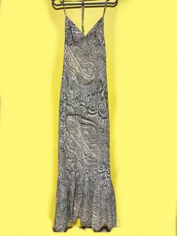 DRESS/IPZ/LG (사이즈: 0) 페이즐리 무늬 맥시 드레스