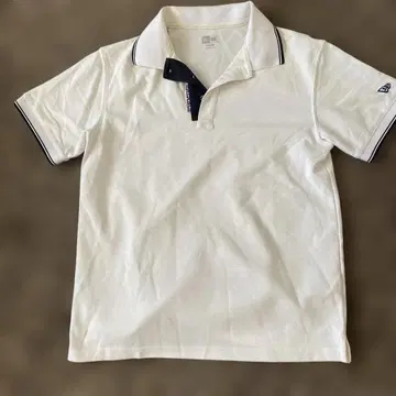 New Era 남성용 피케 셔츠 M 화이트