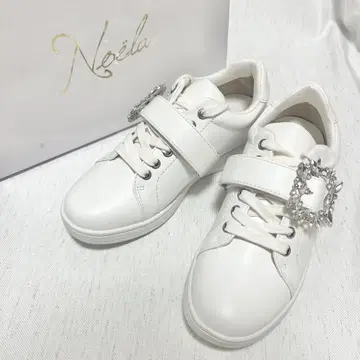 [미사용] Noela 노에라 비쥬 스니커즈 여성용 화이트 M