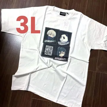 주술회전 T셔츠 3L 이누마키 토게 젠인 마키 팬더