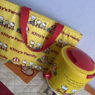 헬로키티 레트로 워터 저그 & 보냉 백