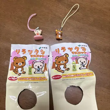 헤이세이 레트로 리락쿠마 코리락쿠마 마스코트 스트랩 볼체인