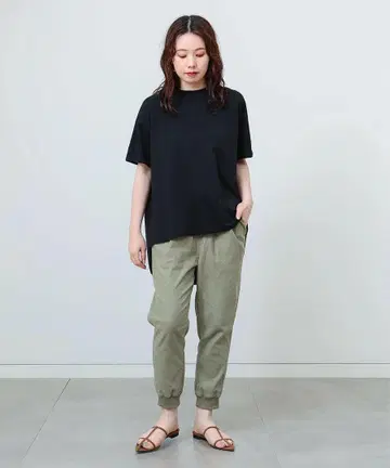 마 혼방 드라이 터치 조거 팬츠