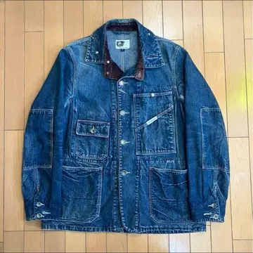 [ 레어 ] Garment engineered 데님 커버올 S