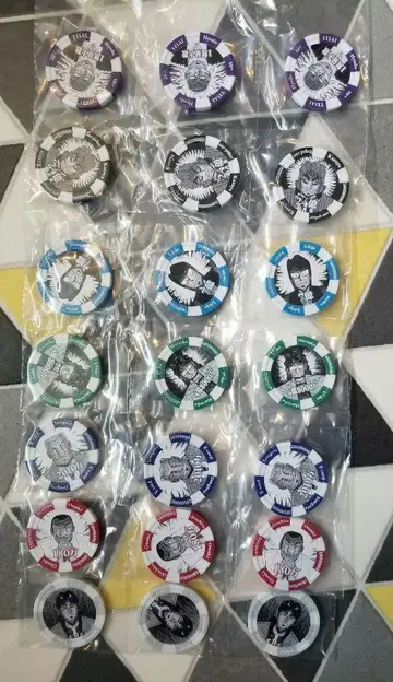 제일복권 카이지 F상 요행! 칩 전7종 컴플리트 세트