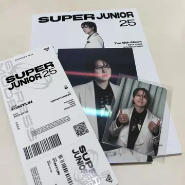 SUPERJUNIOR 25 포토북 규현 세트
