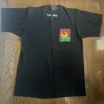 Rasta 그래픽 티셔츠 블랙