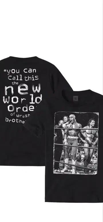 미개봉 새상품 WWE NWO 프로레슬링 티셔츠 헐크 호건 S 사이즈