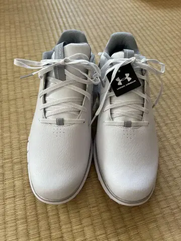UNDER ARMOUR 골프화 화이트 UA 호버