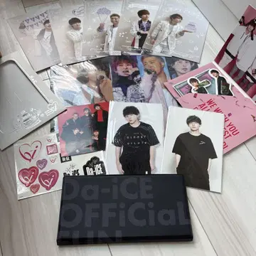 Da-iCE 굿즈 세트 쿠도 다이키 메인
