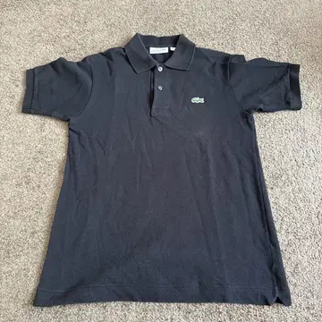 Lacoste 라코스테 피케 셔츠 L1212 S 블랙 일본제