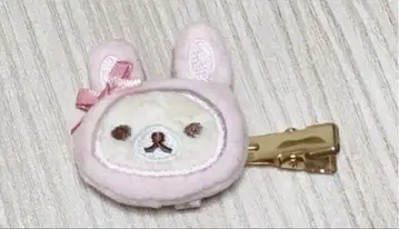 코리락쿠마 토끼 헤어핀 한정품