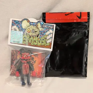 DIEMOUSE MINI DIEMOUSE 블랙 성형/빨간색