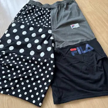 새상품급 2025 FILA 플라보아 도트 무늬 하프 팬츠 1 사이즈