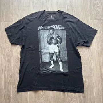 무하마드 알리 #GreatestOfAllTime 티셔츠 XL 블랙