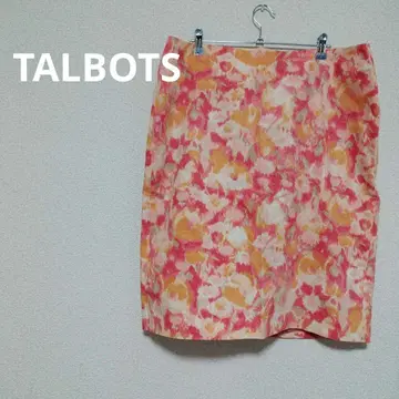 1점 한정 TALBOTS 꽃무늬 타이트 스커트 사이즈 14