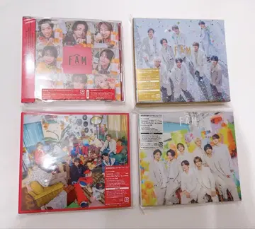 Timelesz 앨범 FAM 4 형태 CD & Blu-ray