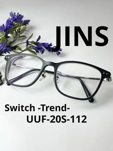 JINS Switch -Trend- UUF-20S-112 블랙 안경