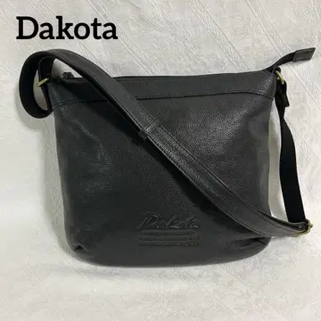 새상품급 Dakota 다코타 젠트리 숄더백 천연 가죽 블랙