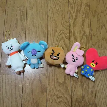 BT21 봉제 인형 마스코트 세트