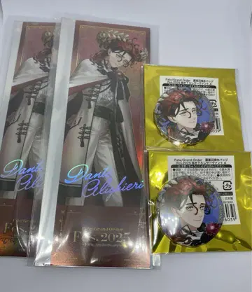 fgo 단테 캔뱃지 A 랜덤 티켓풍 카드