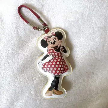 Disney/미니/스트랩/키링/실사/구 페이스