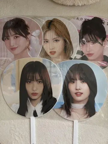 TWICE 모모 MOMO 부채 5개 세트