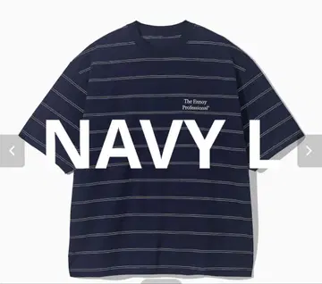 PANEL BORDER S/S T-SHIRT (NAVY)