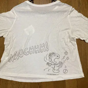 레어 SNOOPY x VOYAGES 티셔츠 마츠오인터내셔널