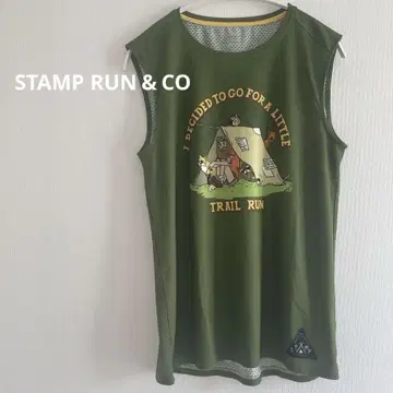 STAMP RUN & CO 티셔츠 러닝 메쉬 트레일런 S