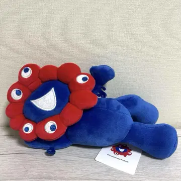 엎드린 먁먁 복권 봉제인형 오사카 엑스포 3등