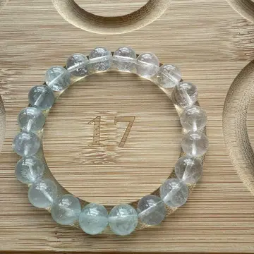 천연 아쿠아 마린 팔찌 약 10.3mm 약 29.2g