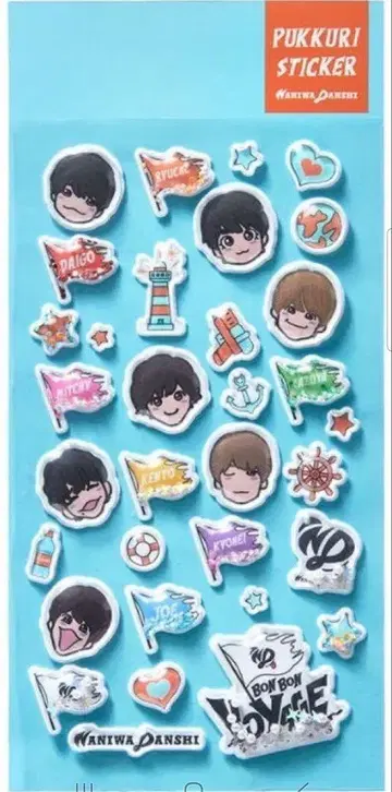 나니와단시  스티커 세트