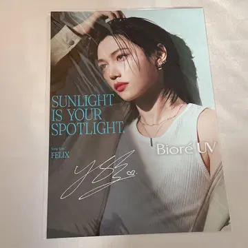 straykids 비오레 UV 미니 포스터 필릭스