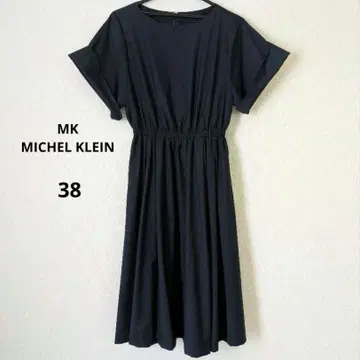 MK MICHEL KLEIN 원피스 무릎 아래 네이비
