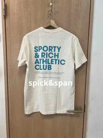 sporty & rich 반팔 티셔츠