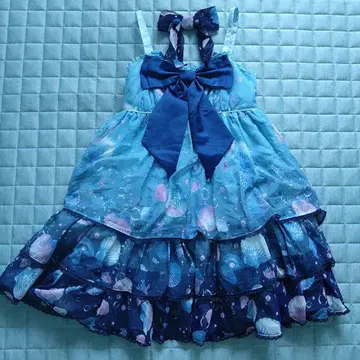 Angelic Pretty Dream Marine JSK 세트 새상품급