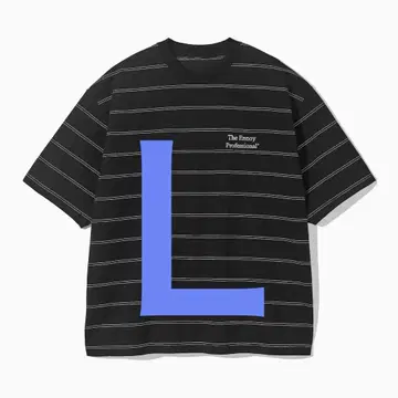 PANEL BORDER S/S T-SHIRT (BLACK)