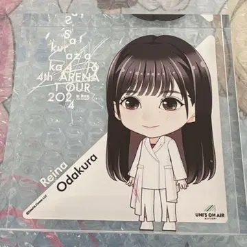 사쿠라자카46 4th 아레나 투어 아크릴 블록 오다쿠라 레이나