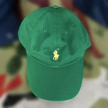 폴로 랄프 로렌 녹색 캡