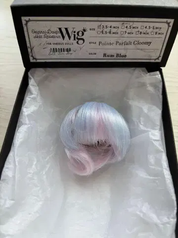 MIMIEL 가발 3.5~4inch 오비츠11 포원트파르페그루미