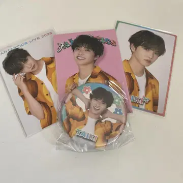 Fantastics 사토 다이키 시크릿 포토 카세트, 캔뱃지