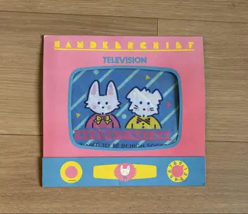 당시 물건 1979년 산리오 퍼피 러브 손수건 텔레비전/쇼와 레트로