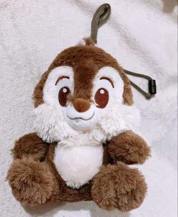 디즈니 칩 봉제 인형 소품함