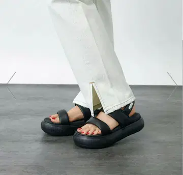 PUMA 마유 패피 샌들 블랙